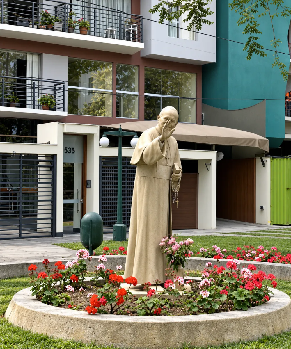 Edificio Las Terrazas - Chacarilla Surco Edificio residencial contemporáneo, imagen referencial