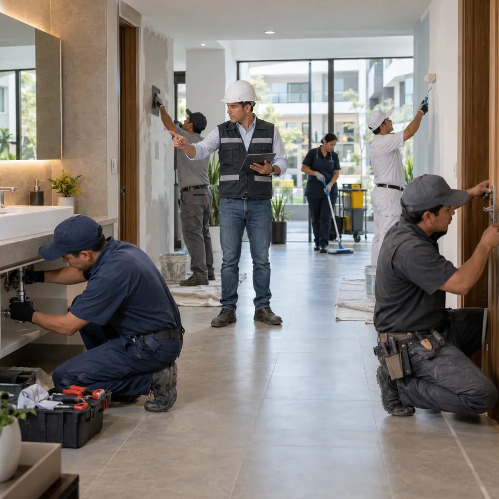 servicios higeser Lobby moderno, imagen referencial
